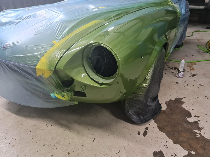 1970 Fiat 124 Sport Spider - During Restoration