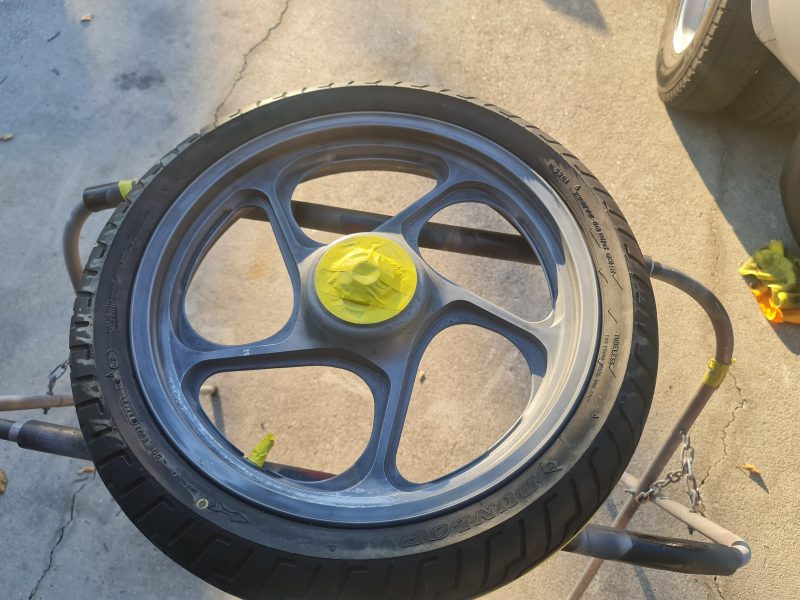 Kawasaki Rim - During Prep