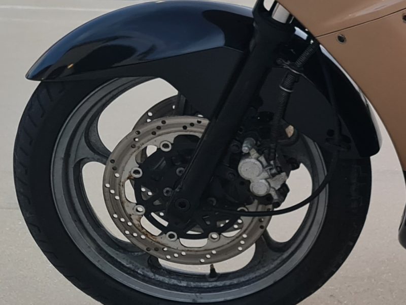 Kawasaki Wheelset - Before Restoration