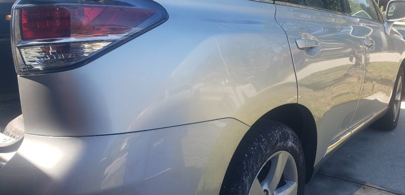 Lexus RX350 Quarter Panel - Repaired
