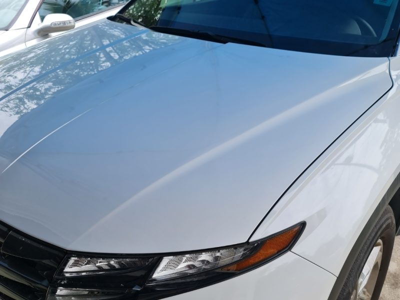 Hyundai Tucson Hood - After Professional Repair